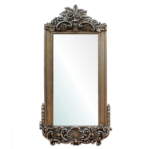 1 - Stylowe lustro w srebrnej ramie .jpg