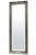Stylowe lustro w srebrnej ramie 71138