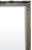 Stylowe lustro w srebrnej ramie 71138