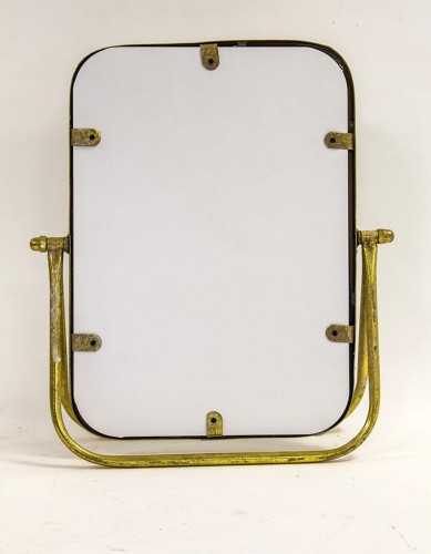 Stojące lusterko w złotej ramie 118704