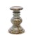 Brązowy świecznik ceramiczny 127190