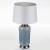 Stylowa biało-niebieska lampa ceramiczna 131244