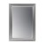 Stylowe lustro w kolorze srebrnym 102426