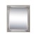 Stylowe lustro w srebrnej ramie 62361