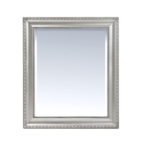 Stylowe lustro w srebrnej ramie 71114