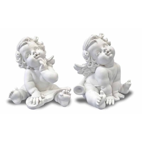 Urocze figurki aniołków zerkających w górę 67107