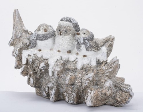 Świąteczna figurka ptaszków 132276