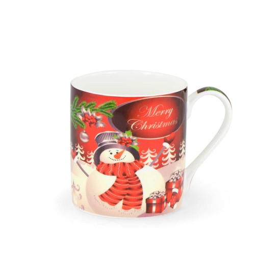 Porcelanowy kubek z bałwankiem 4445600
