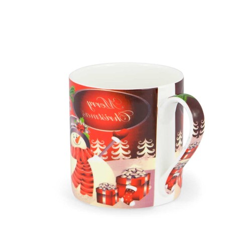 Porcelanowy kubek z bałwankiem 4445600