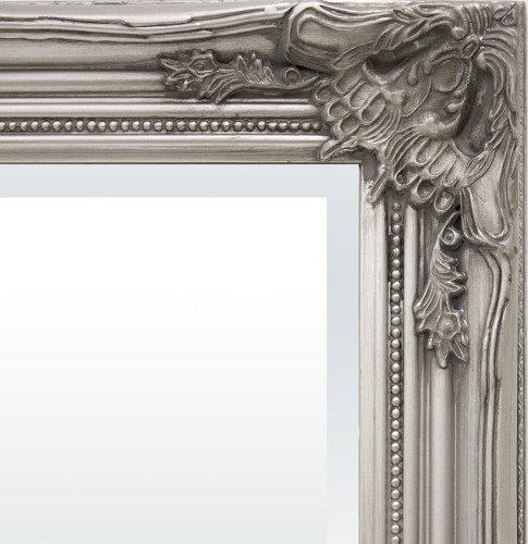 Dekoracyjne Lustro Srebrne 56298