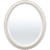 Owalne Lustro W Bielonej Ramie 113492