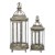 Zestaw Metalowych Lampionów Dekoracyjnych 130287
