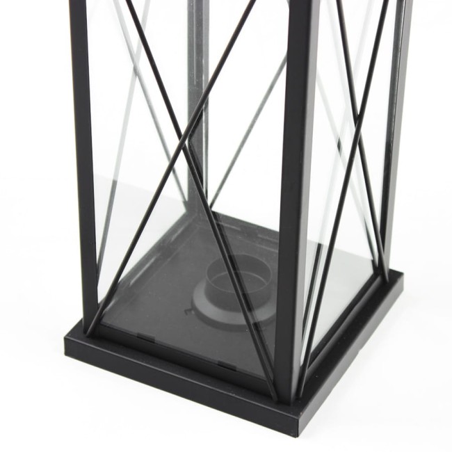 6 - Lampion metalowy czarny .jpg