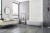 Lustro w czarnej aluminiowej ramie 80 cm LOFT