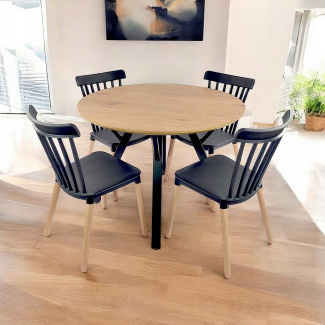 Stol-Okragly-100cm-Industrialny-LOFT-4-Krzesla-Czarne-ZESTAW-dla-4-osob-EAN-GTIN-6922684234899.jpg