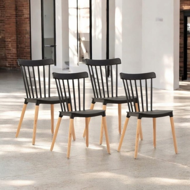 Stol-Okragly-100cm-Industrialny-LOFT-4-Krzesla-Czarne-ZESTAW-dla-4-osob-Marka-Artseries.jpg