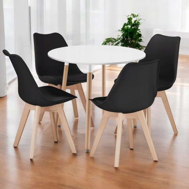 Zestaw-Stol-Okragly-Bialy-80cm-4-Krzesla-Skandynawskie-Czarne-Nowoczesne-Kod-producenta-K008B.jpg