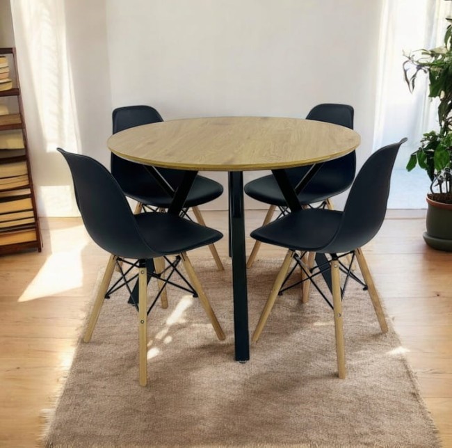 Stol-Okragly-100cm-Styl-LOFT-Industrialny-4x-Krzesla-Skandynawskie-ZESTAW-Marka-Artseries.jpg