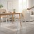 Krzesło Ażurowe Białe Plastikowe Skandynawskie Do Salonu Ogrodu Kuchni