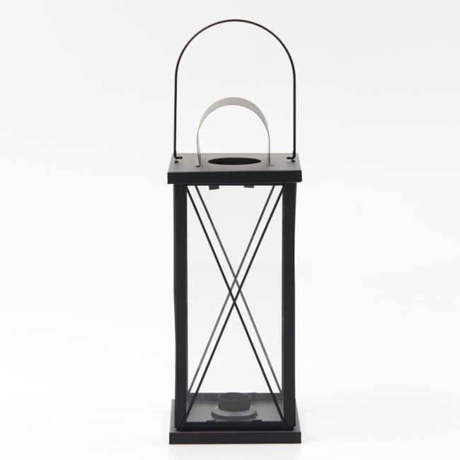 2 - Lampion metalowy czarny .jpg