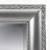 Stylowe lustro w kolorze srebrnym 102426