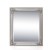 Stylowe lustro w srebrnej ramie 62361