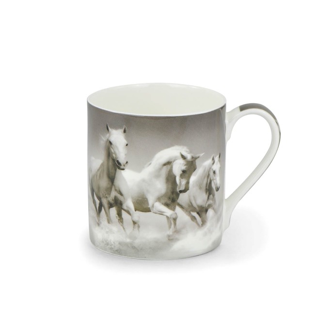 Kubek porcelanowy konie w galopie 4445530