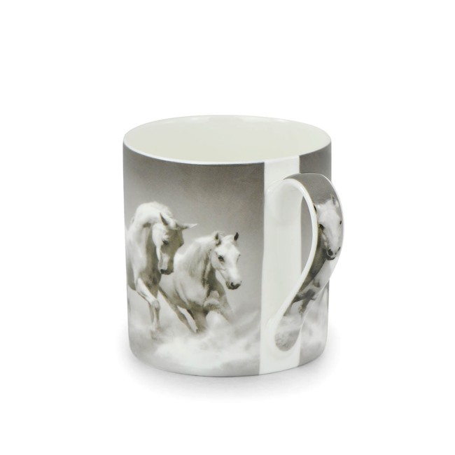 Kubek porcelanowy konie w galopie 4445530