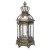 Pięknie zdobiony, metalowy lampion 122965