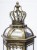 Pięknie zdobiony, metalowy lampion 122965