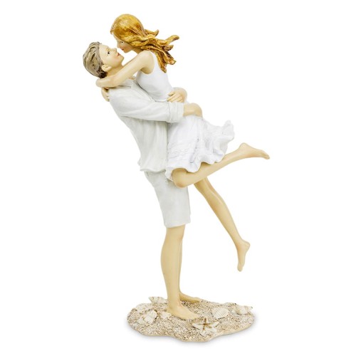 Figurka zakochanej pary w powitalnym uścisku 121555