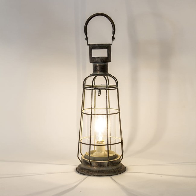 Lampion z żarówką LED - wysokość 54cm 118138