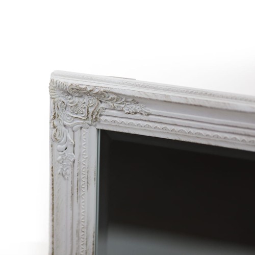 2 - Stylowe białe lustro w  ozdobnej ramie .jpg