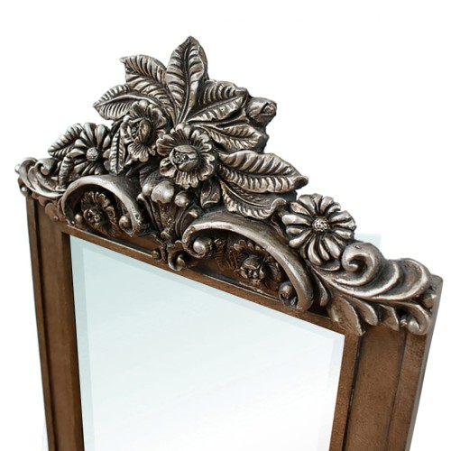 2 - Stylowe lustro w srebrnej ramie .jpg