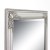 Stylowe lustro w srebrnej ramie 62361