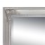 Stylowe lustro w srebrnej ramie 62361