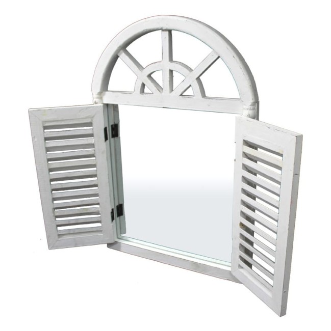 1 - Lustro rustykalne białe.jpg