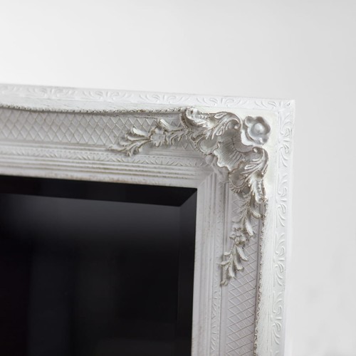 2 - Stylowe białe lustro w  dekoracyjnej ramie .jpg