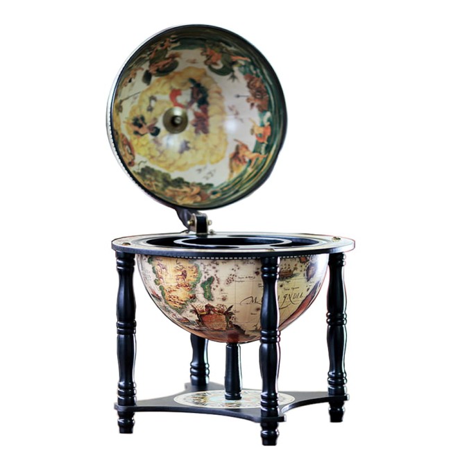 2 - Drewniany barek o kształcie globusa.jpg